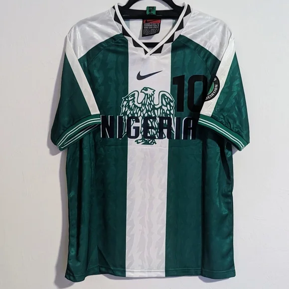 Shirts | Nigeria Jay Jay Okocha Retro Jersey 1996 | Poshmark